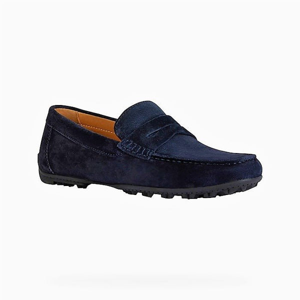Geox Loafer Navy Ruskind - Connoisseur - cph.dk
