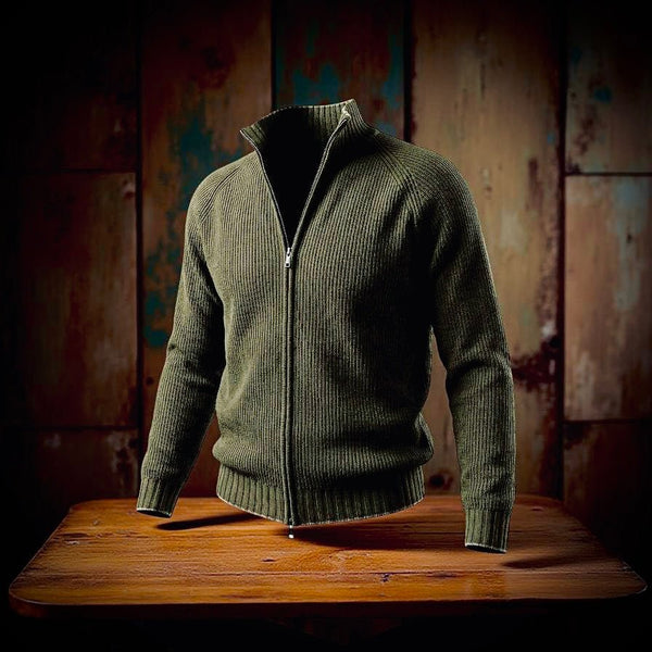 Strik jakke i Uld/Cashmere - Connoisseur - cph.dk