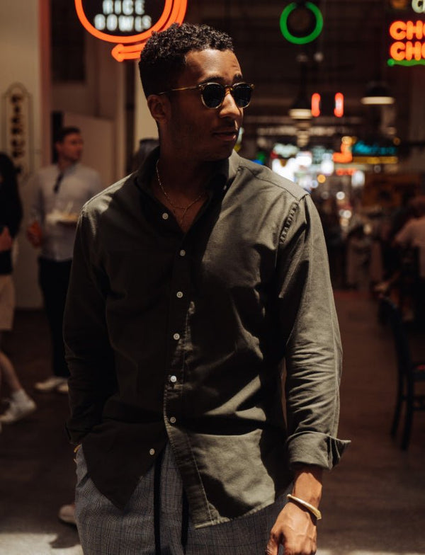 Oxford skjorte, slimfit - Connoisseur - cph.dk