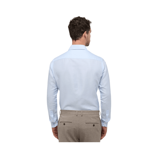 1863 skjorte i Bomuld/hør slimfit - Connoisseur - cph.dk