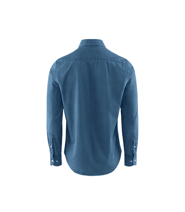 Denim skjorte, Tailored/slim fit - Connoisseur - cph.dk