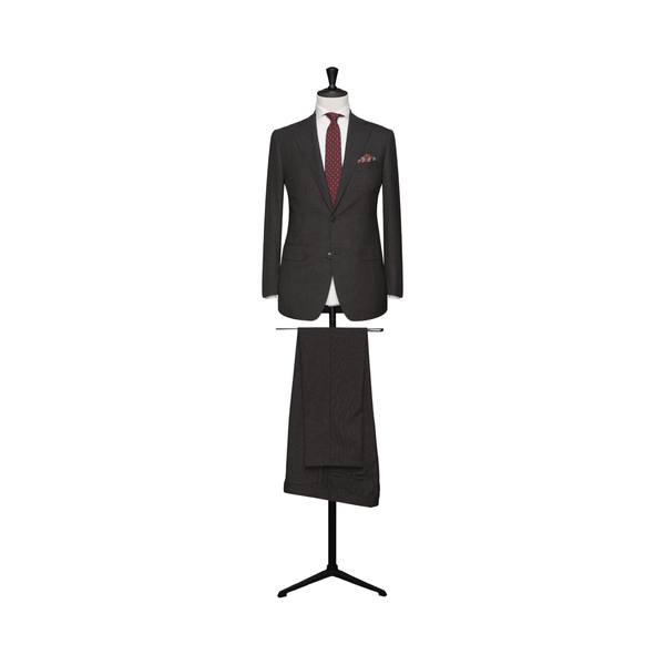 MTM Jakkesæt Loro Piana High Twisted 100% uld (TVR005 koksgrå) - Connoisseur - cph.dk
