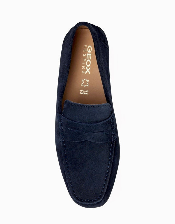 Geox Loafer Navy Ruskind - Connoisseur - cph.dk
