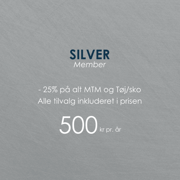 Silver medlemsskab (med automatisk fornyelse) - Connoisseur - cph.dk