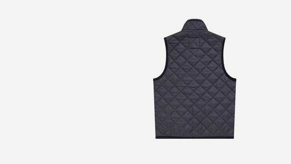 Mickfield Vest Navy (Medlemspris 1.125, - ) - Connoisseur - cph.dk