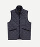 Mickfield Vest Navy (Medlemspris 1.125, - ) - Connoisseur - cph.dk